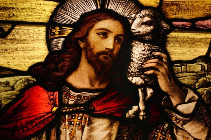 Jesus with a lamb, Jesus facts