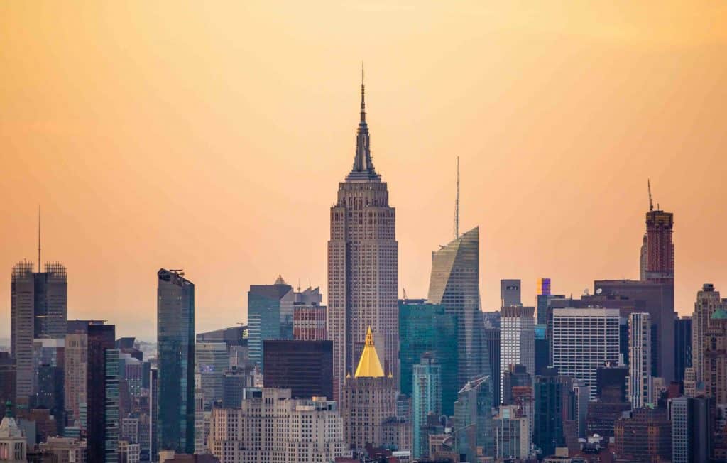 Empire State Building, famous landmarks