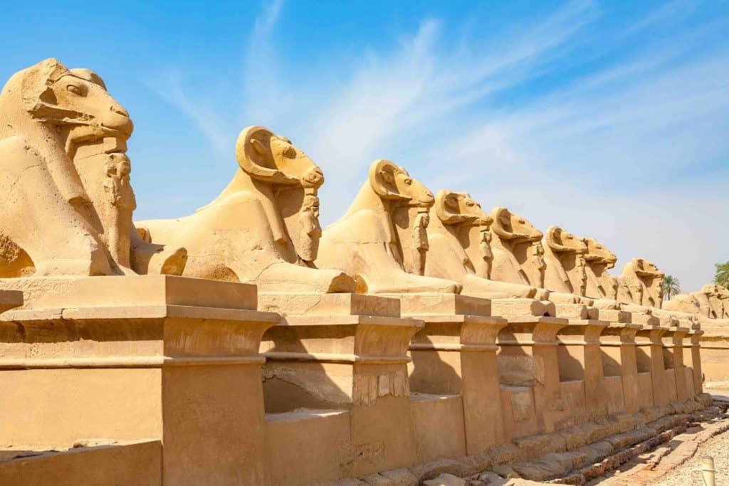 Luxor Temple, famous landmarks