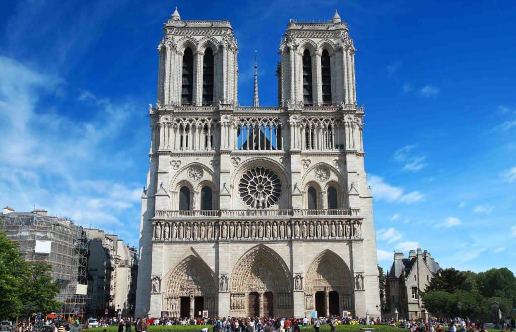 Notre Dame Cathedral, famous landmarks