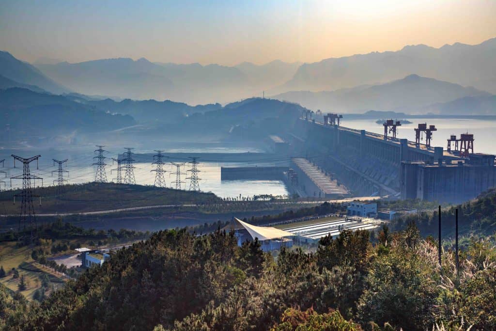Three Gorges Dam, famous landmarks