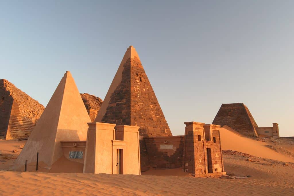Meroe Pyramids, Sudan
