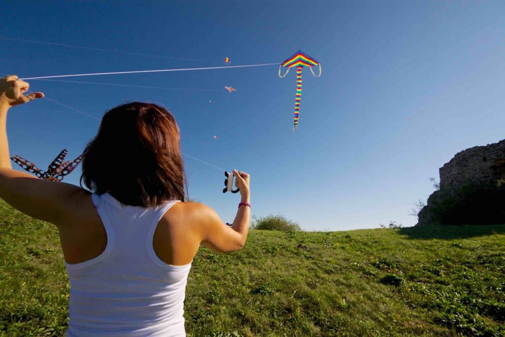 kite flying, sports facts