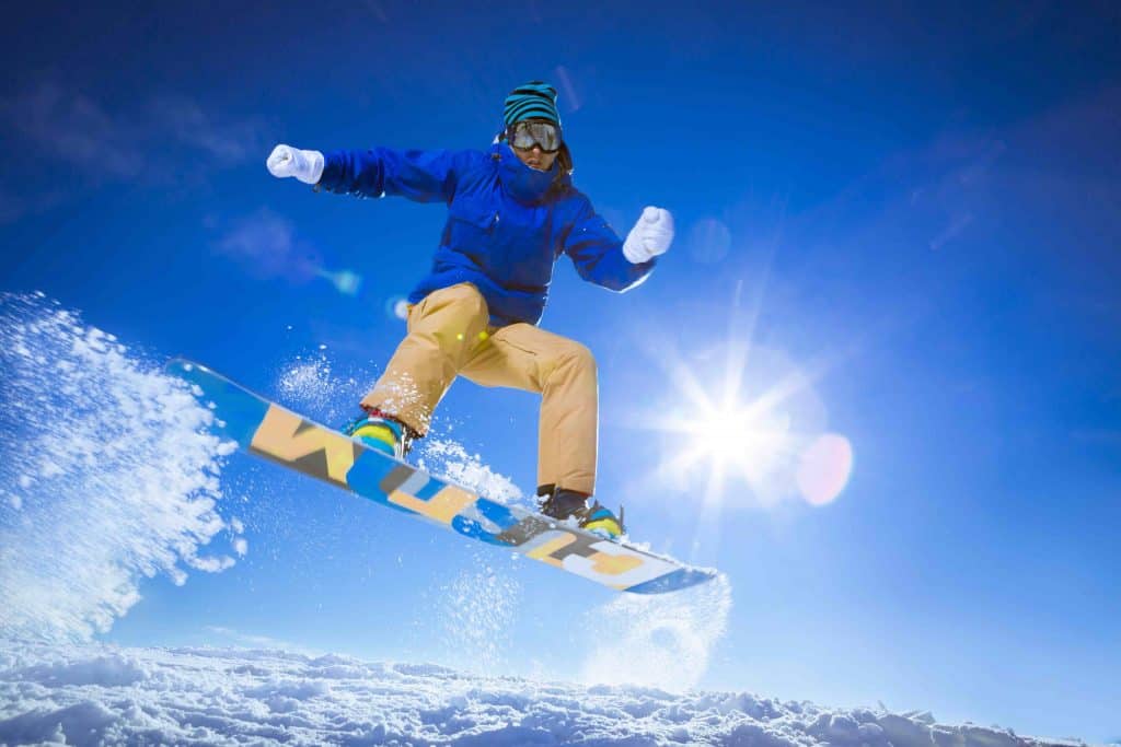 Snowboarding, sports facts