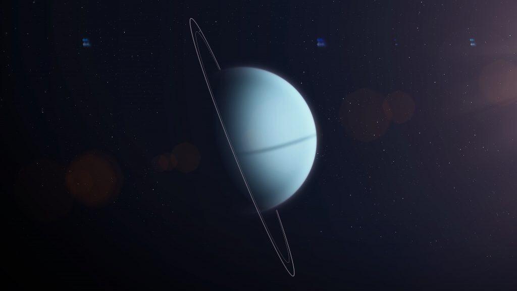 Uranus, planet, solar system, outer space