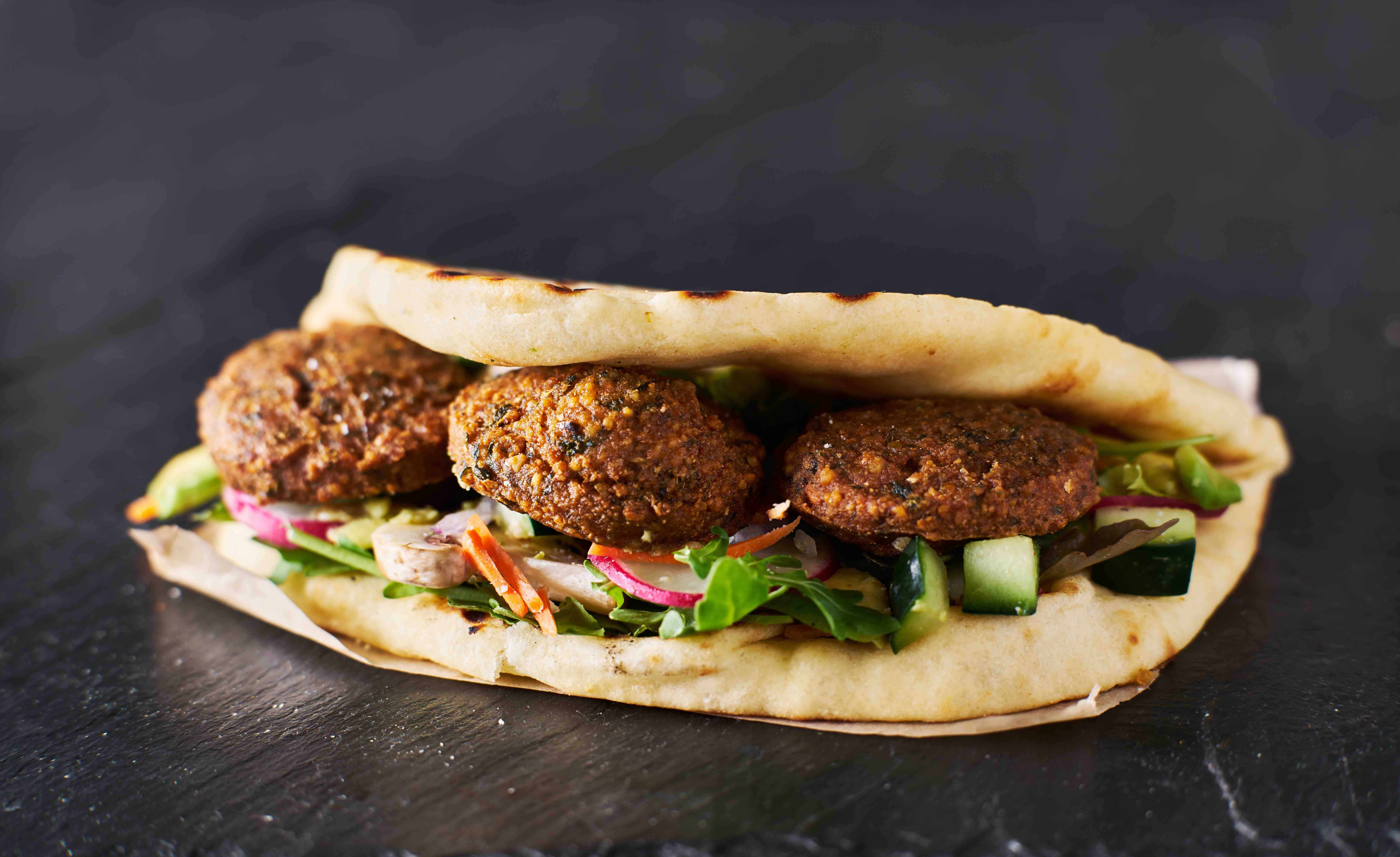 Falafel Pita Sandwich