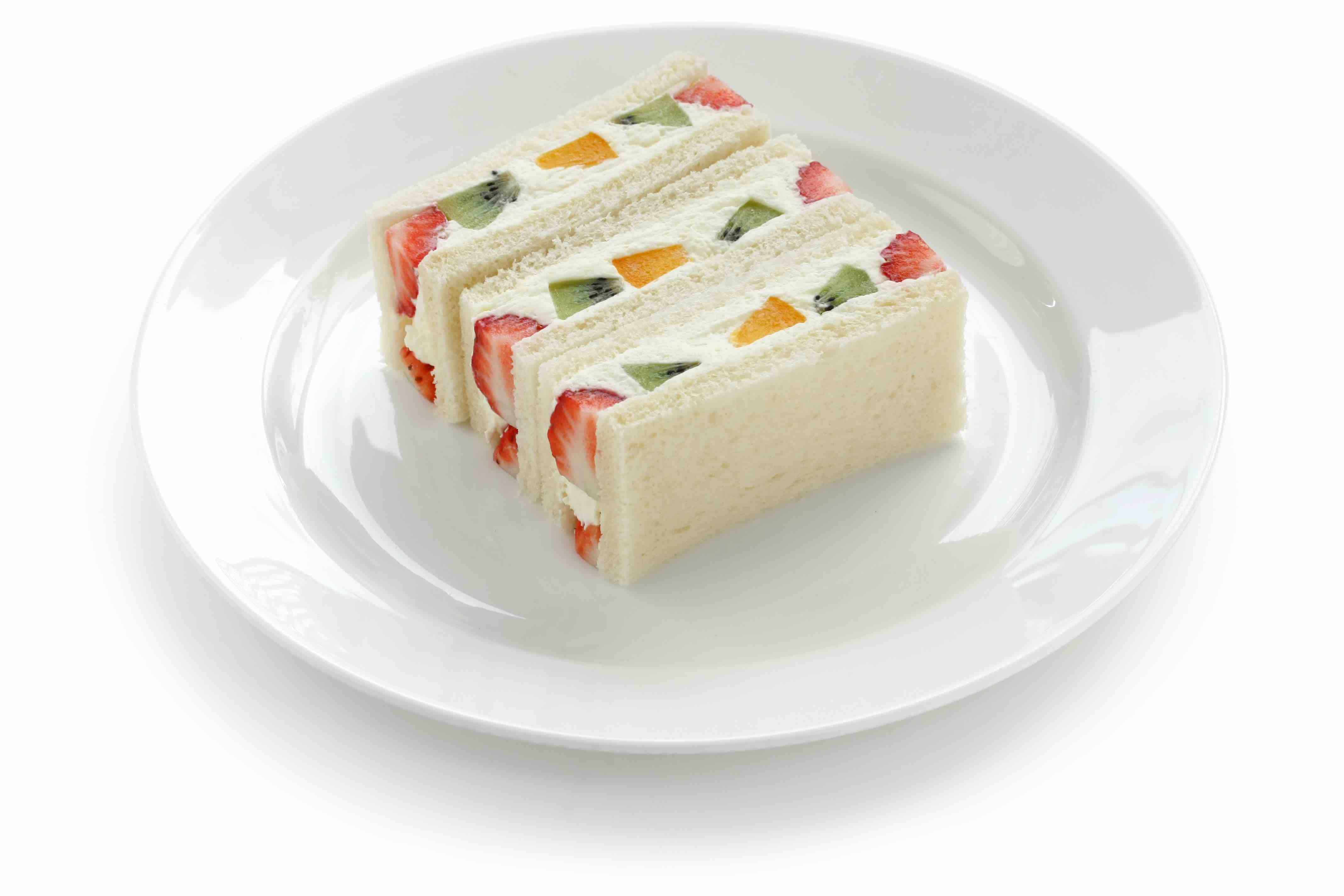 Fruit Salad Sandwich
