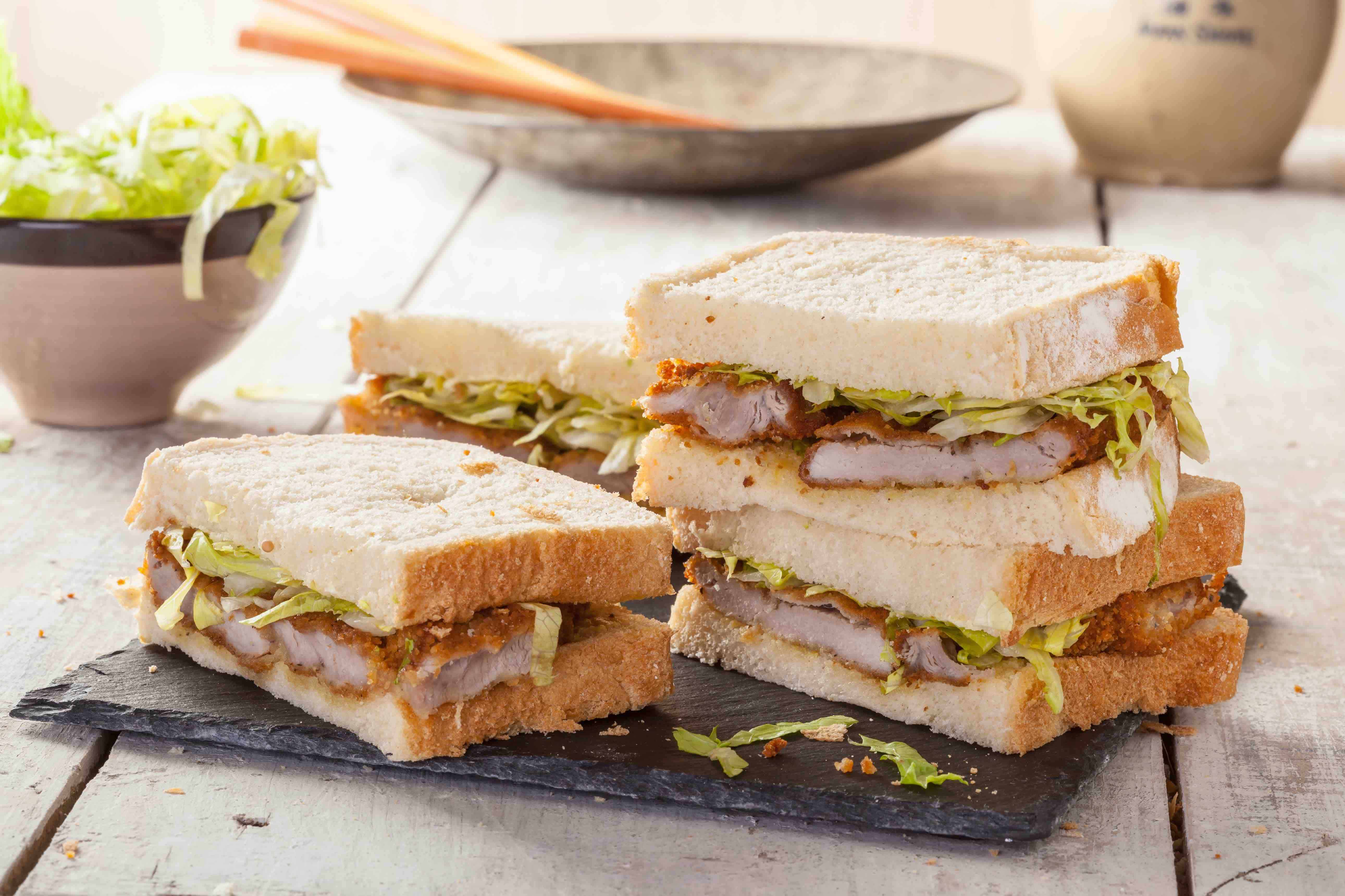 Katsu-Sando (Japanese Pork Cutelt Sandwich)