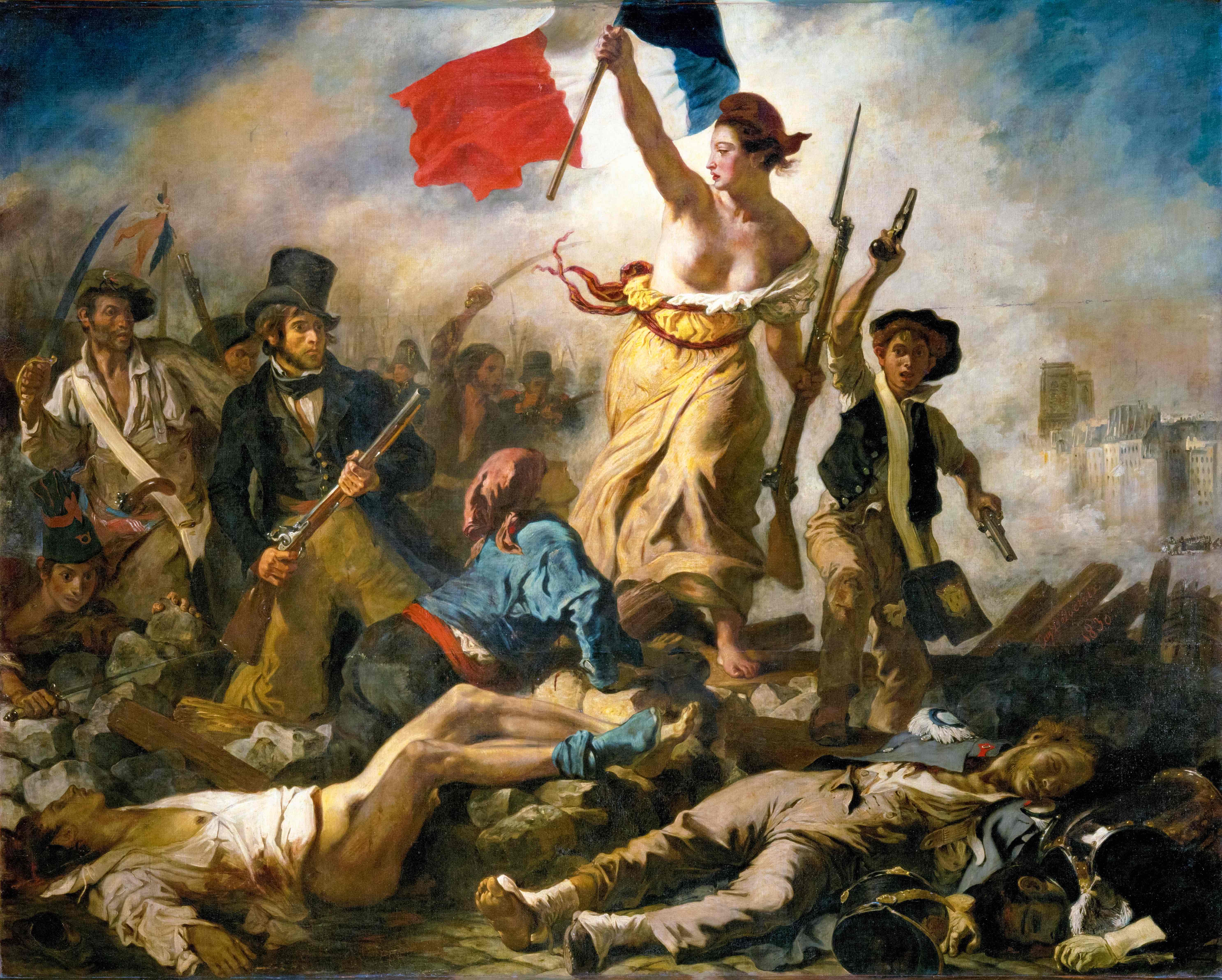 Eugene Delacroix, Liberty Leading the People