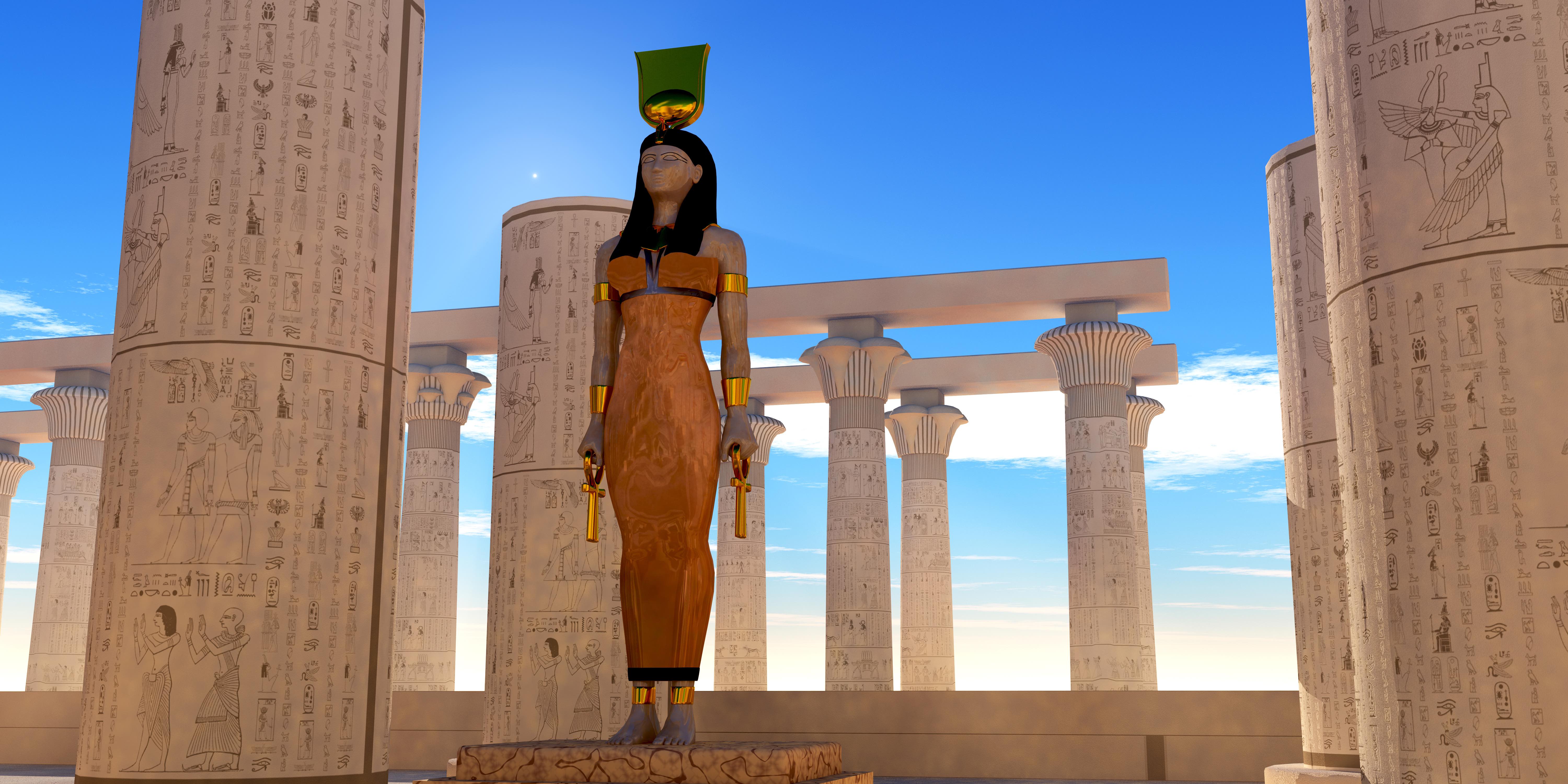 Egyptian God Hathor