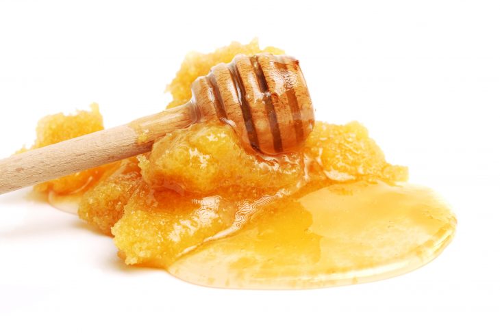 naturally crystallized rape honey