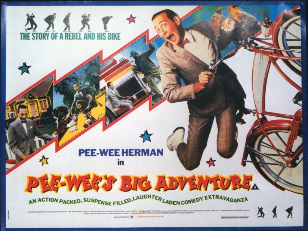 Pee-wee's Big Adventure: Tim Burton Movies in Order