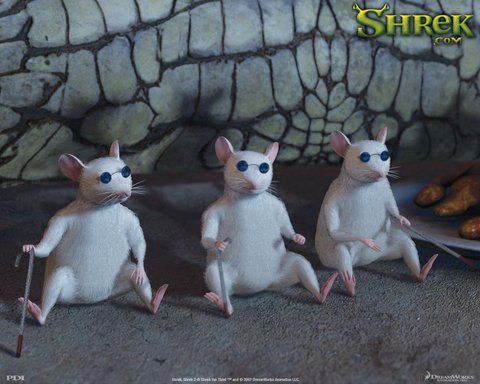 Shrek Three Blind Mice