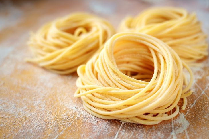 homemade spaghetti