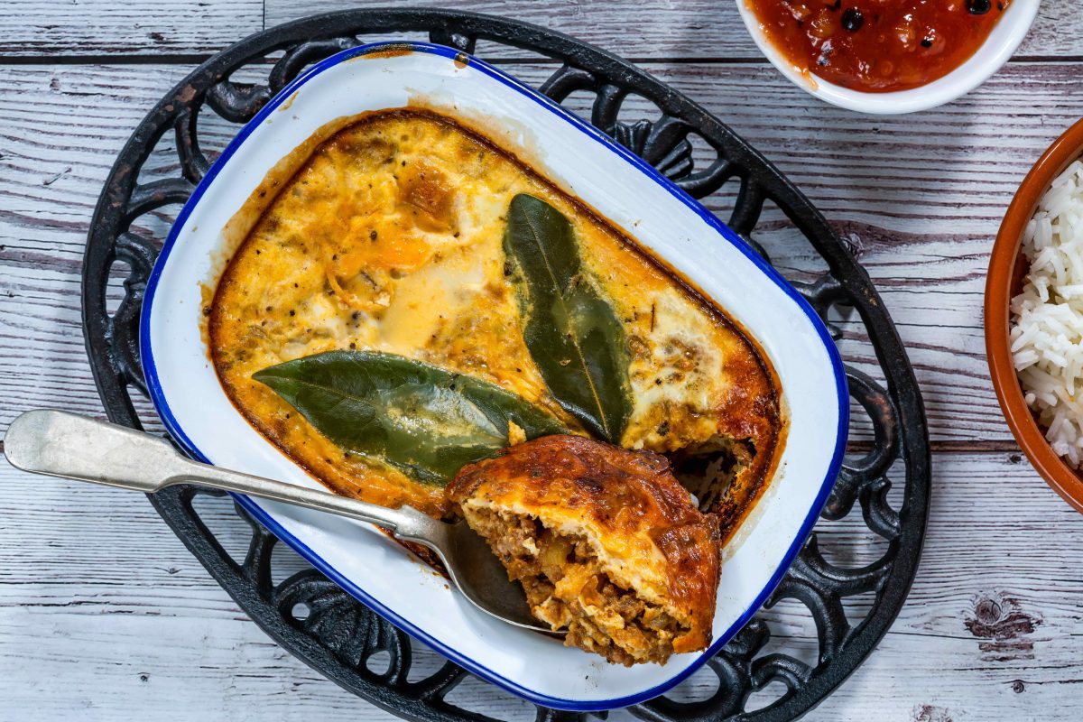Bobotie, South African cuisine