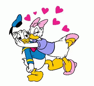 Daisy Duck and Donald Duck