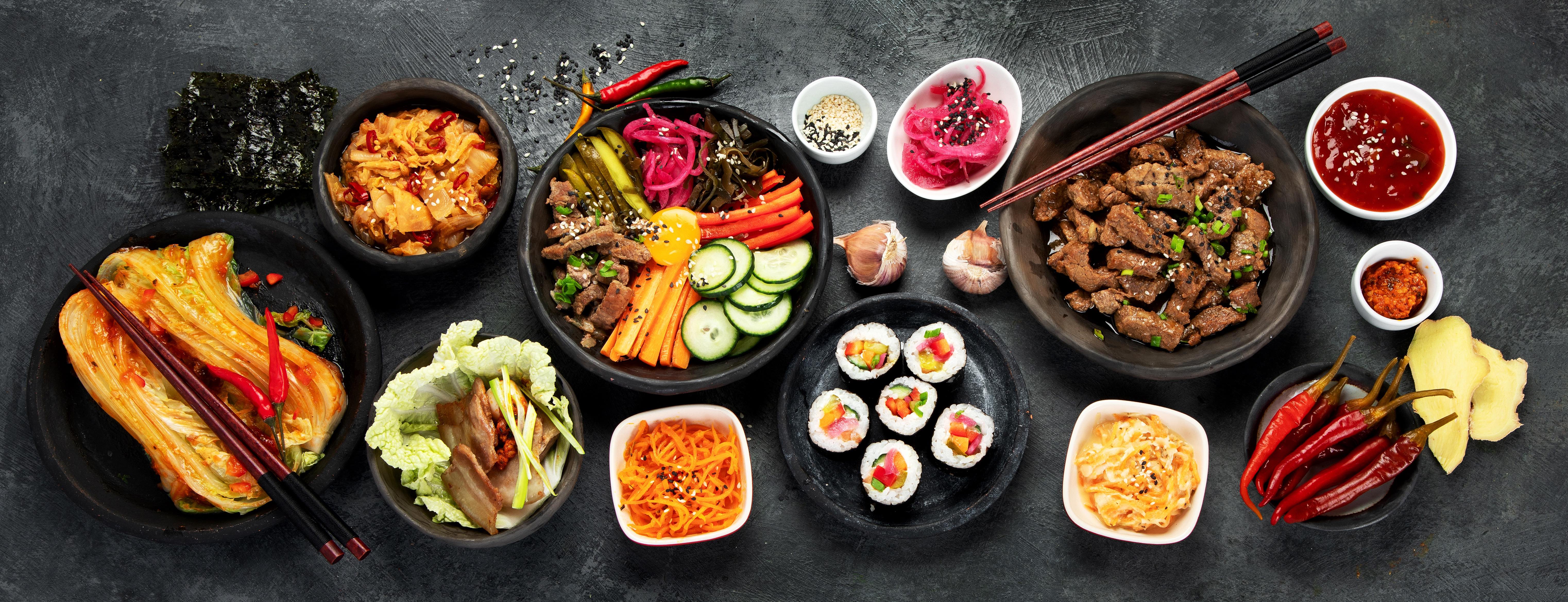 Korean traditional dishes