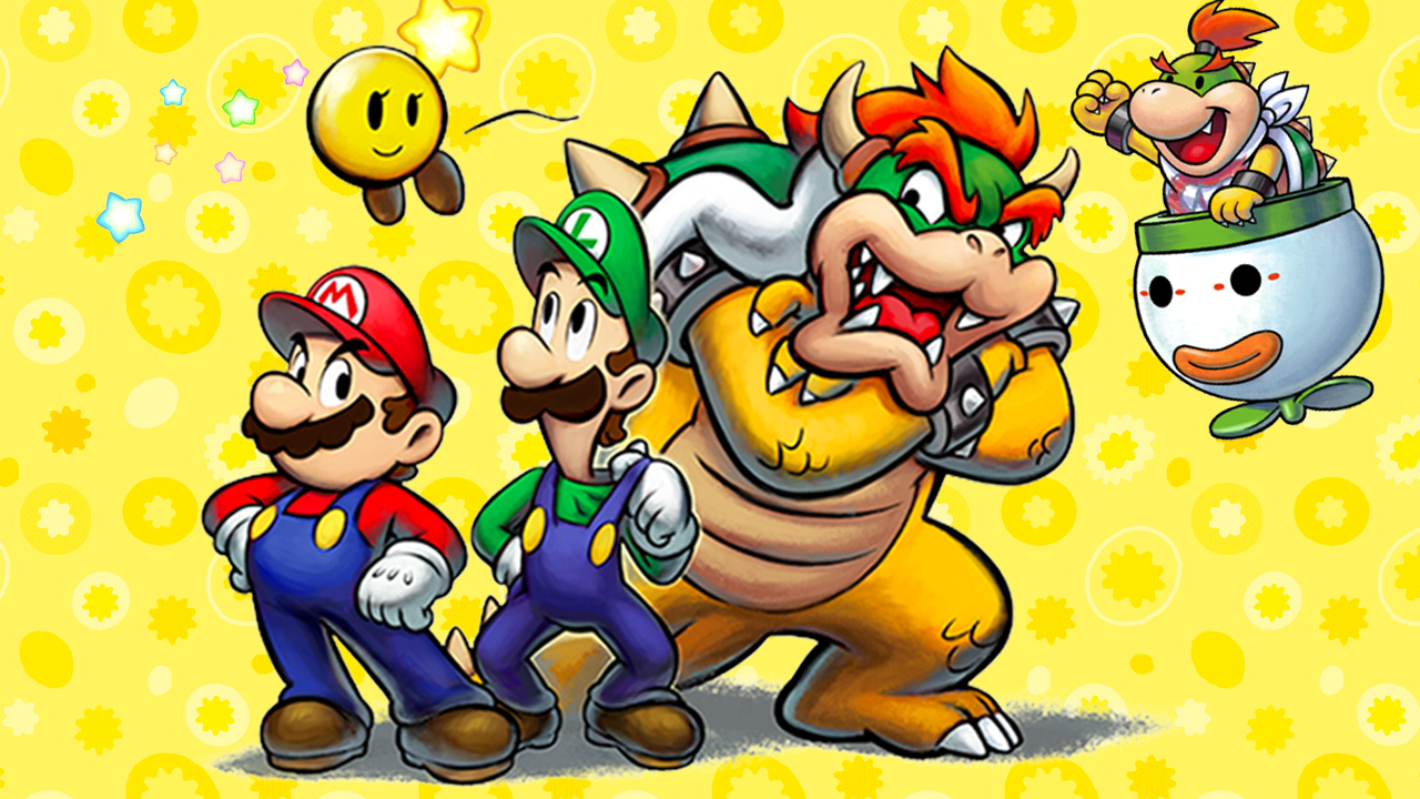 Mario, Luigi, and Bowser