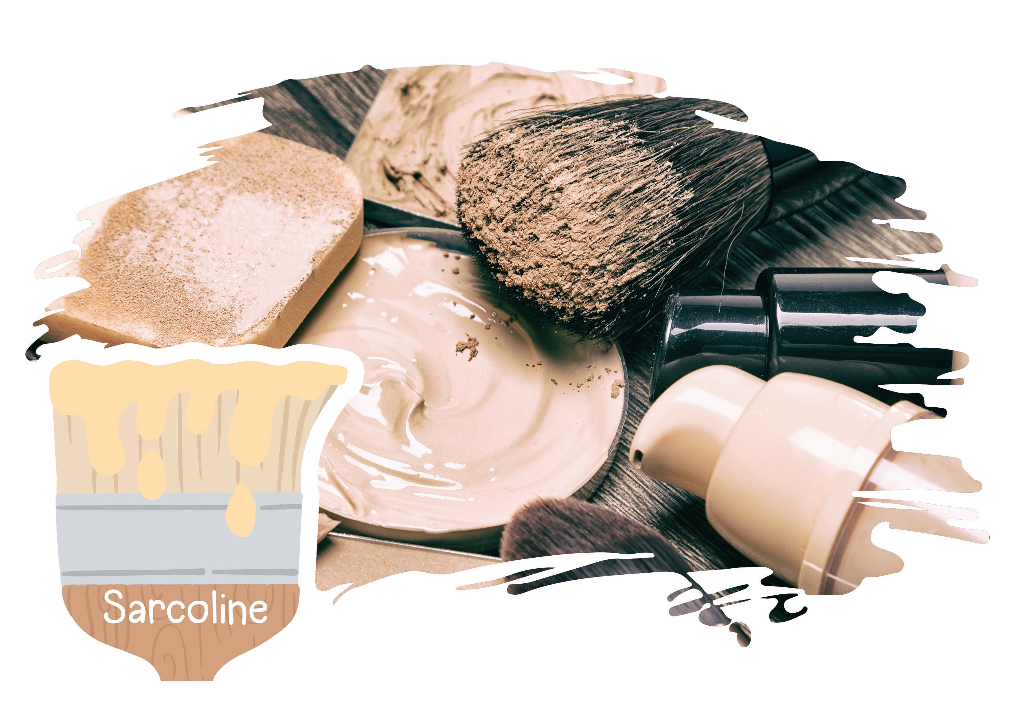 Sarcoline, Make up products for flawless complexion