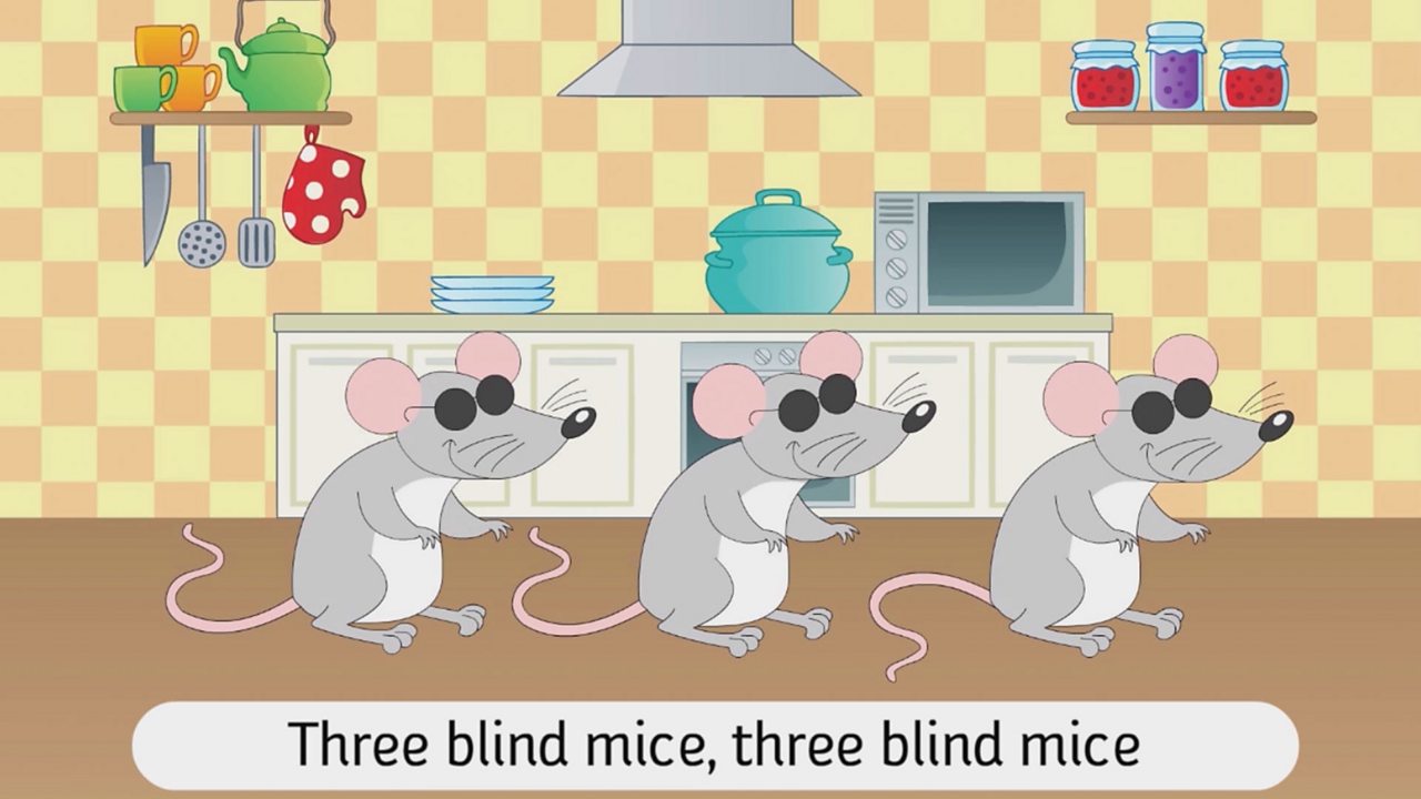 Three mice. 3 Blind Mice. Mouse 3.