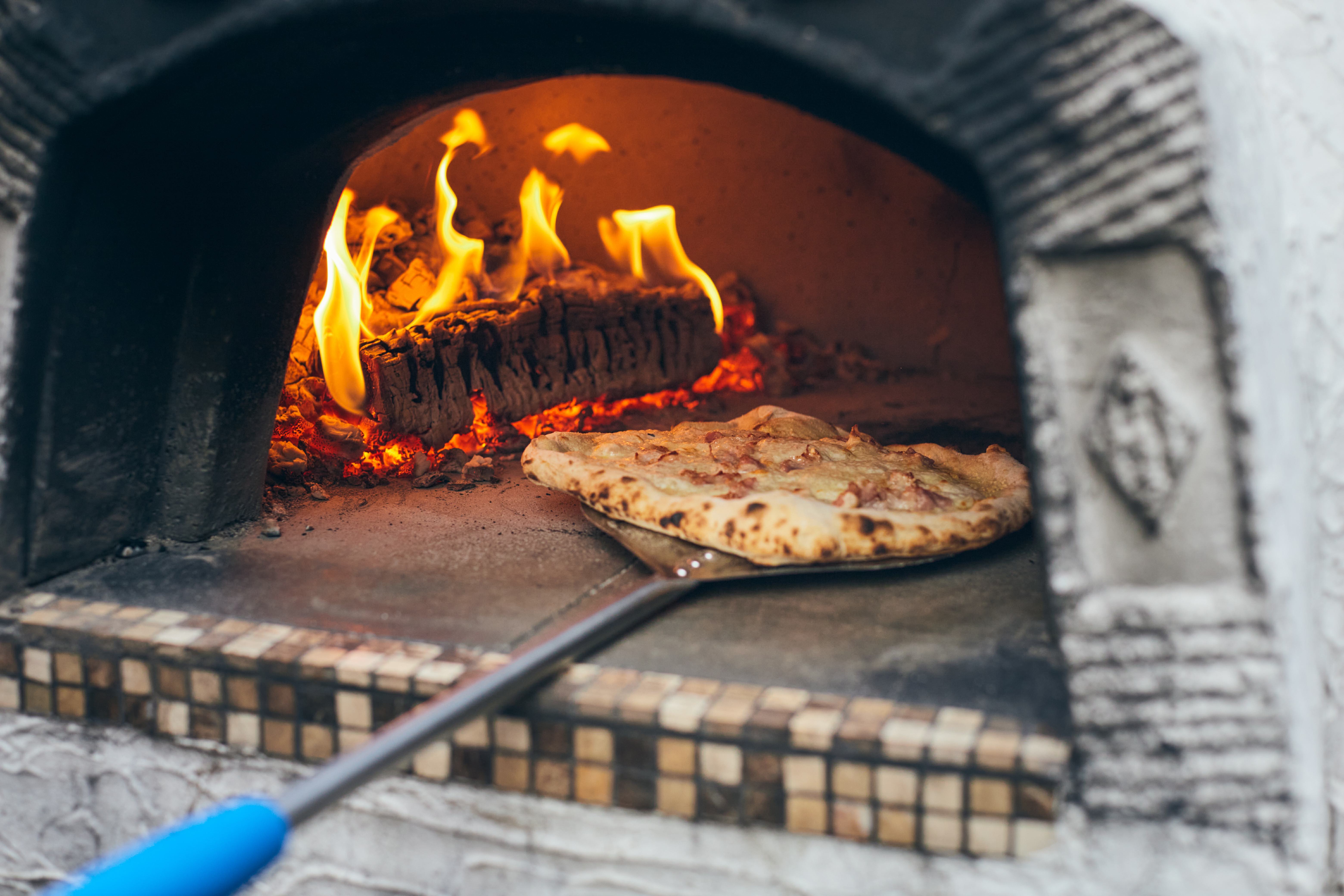 wood-fired pizza