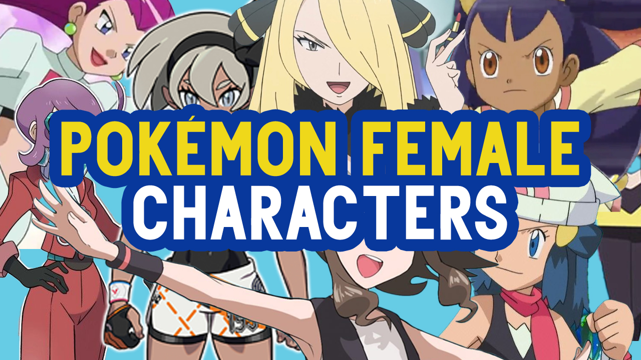 List Of Famous Pokémon Female Characters - Facts.Net