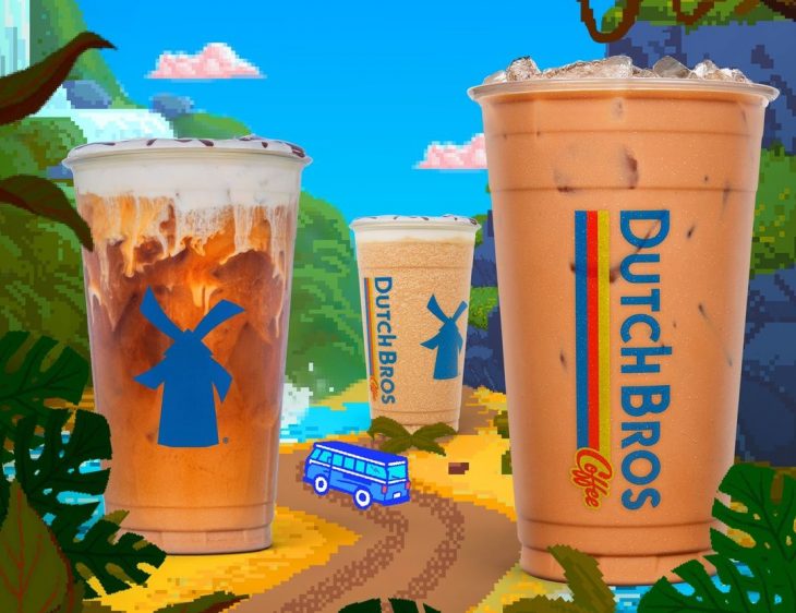 Dutch Bros cold drinks poster