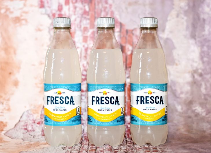 Fresca Grapefruit Citrus Soda Bottles