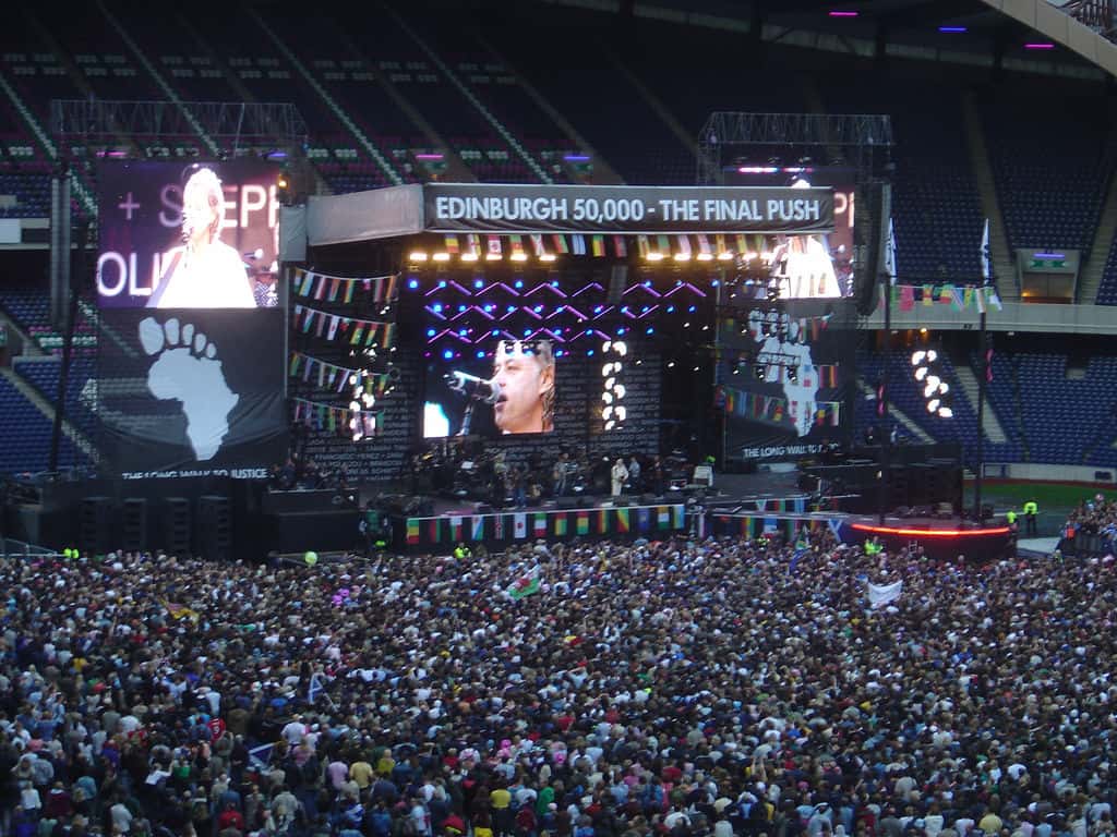 Live 8 concert