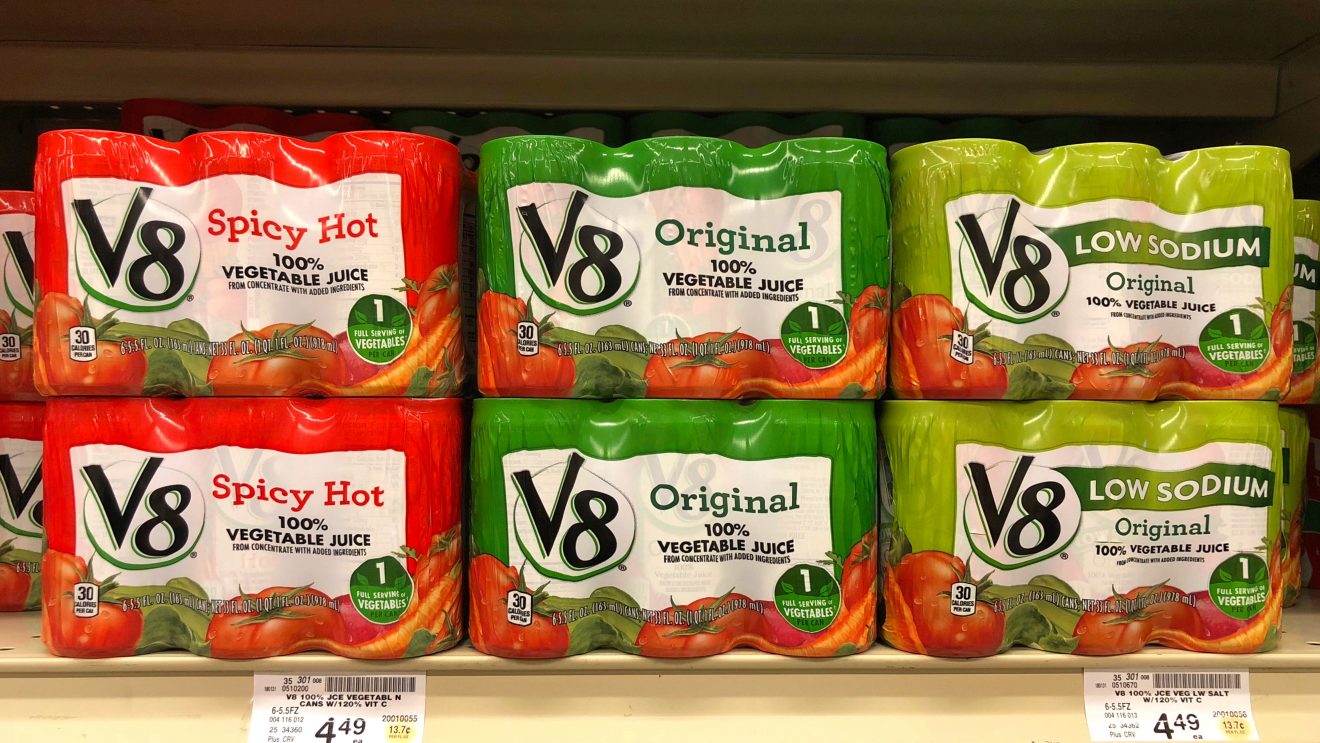 15 Low Sodium V8 Nutrition Facts of this Refreshing Vegetable Juice