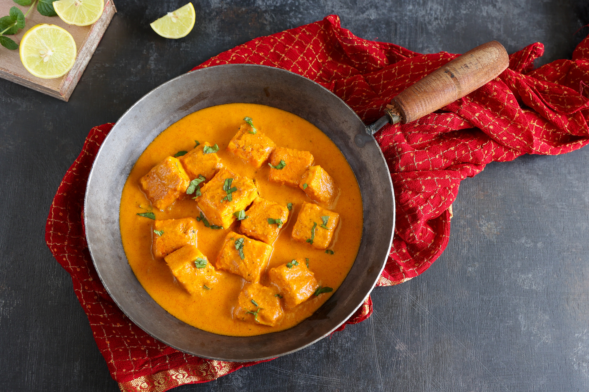 Matar Paneer curry