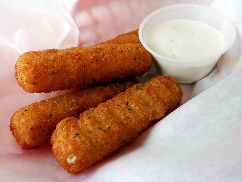 Mozzarella Sticks with Dip