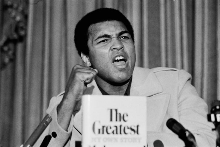 Muhammad Ali book release conference
