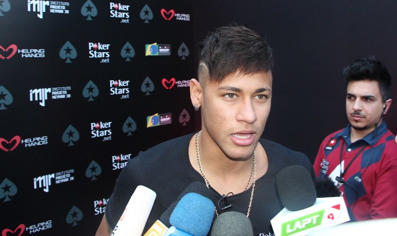 Neymar Being Interviewed