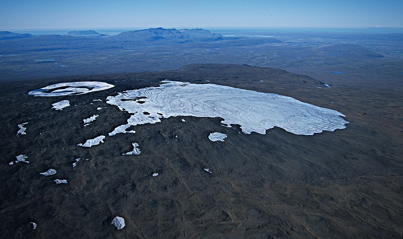 Okjökull glacier