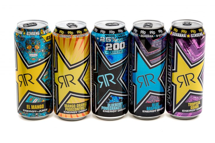 Rockstar Energy Canned Drinks