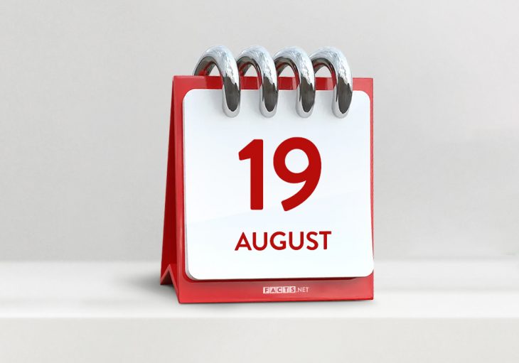 What Day Is August 19th