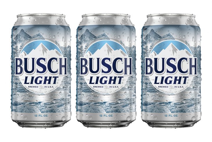 busch light cans