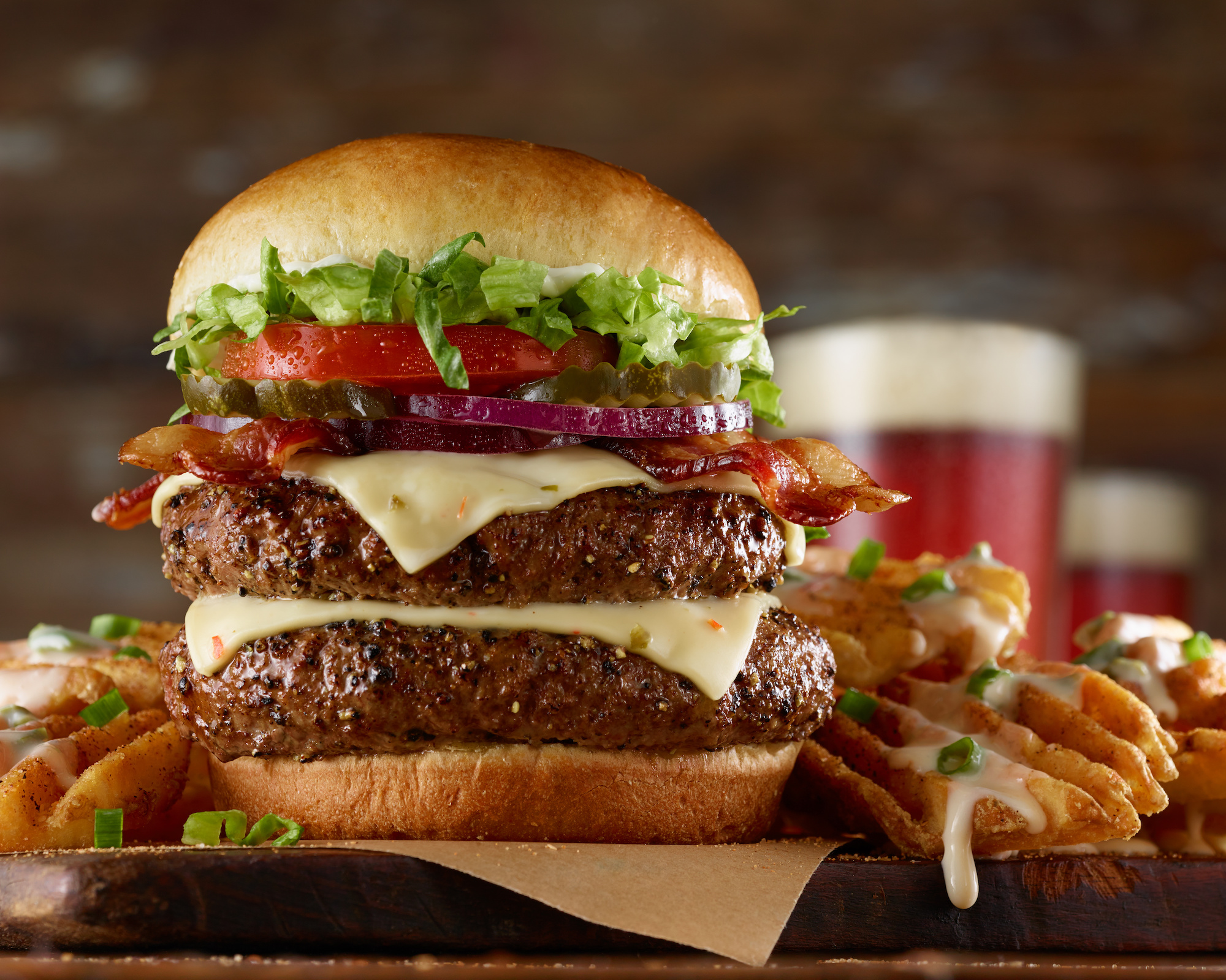 double cheeseburger