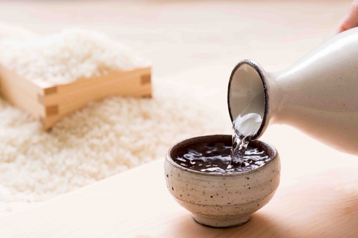 japanese rice wine sake