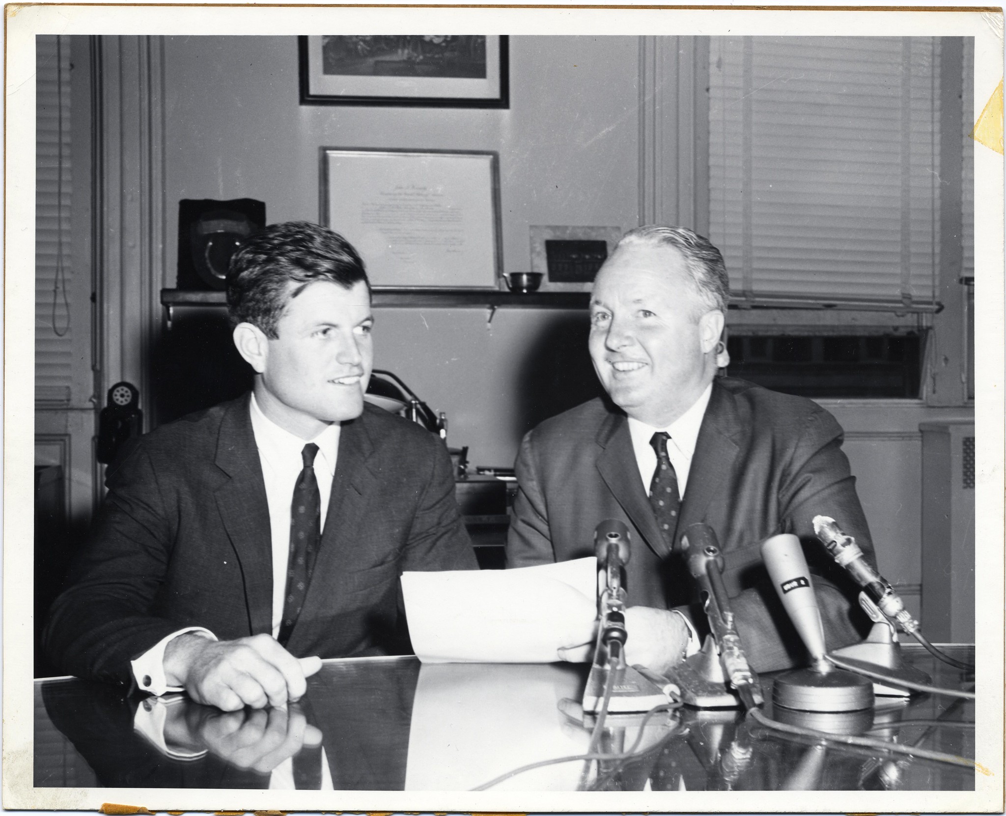 Ted Kennedy and John F. Collins