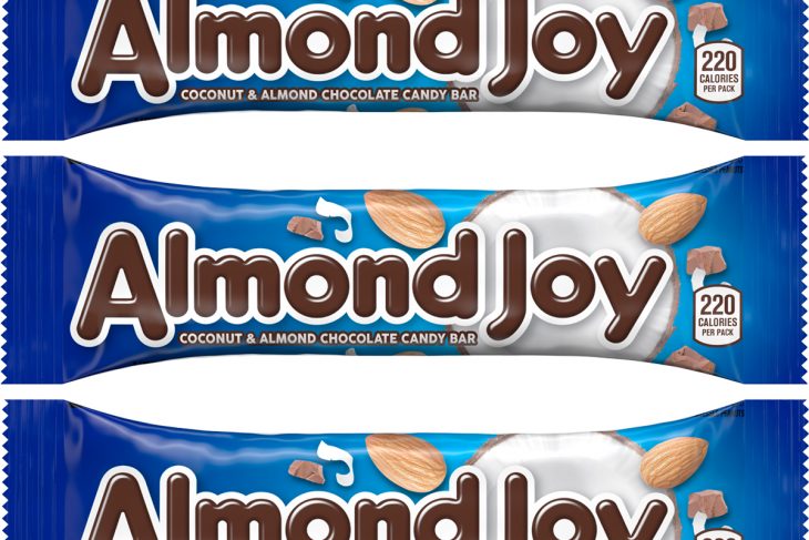 three almond joy bars