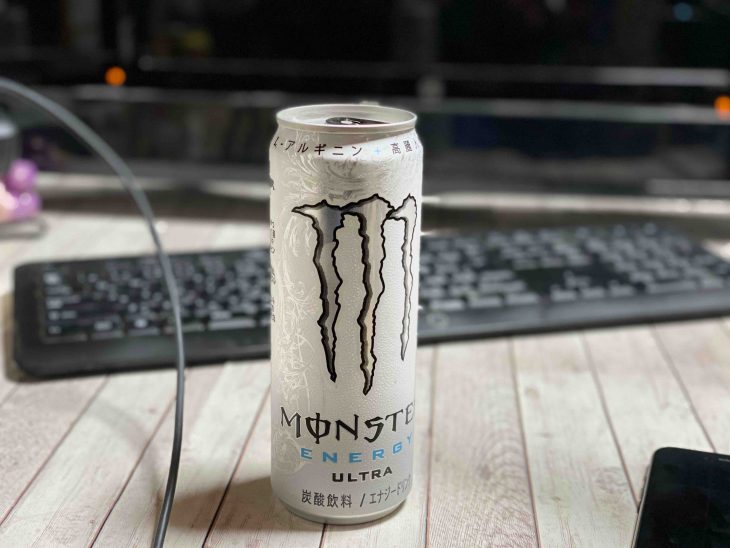 white monster energy ultra zero