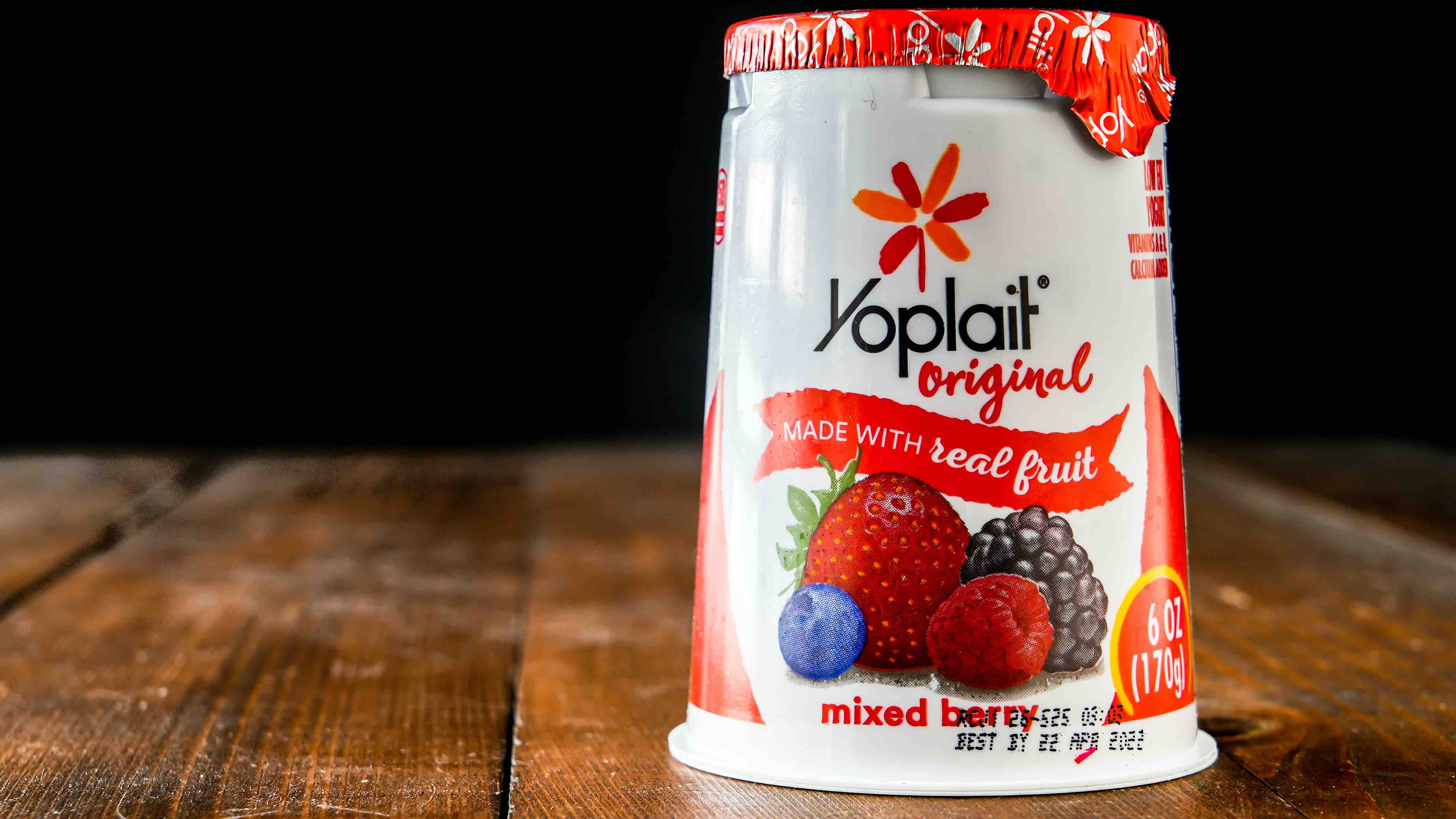 Yoplait Yop Yoghurt With Probiotics No Sugar Added Vanilla Pouch
