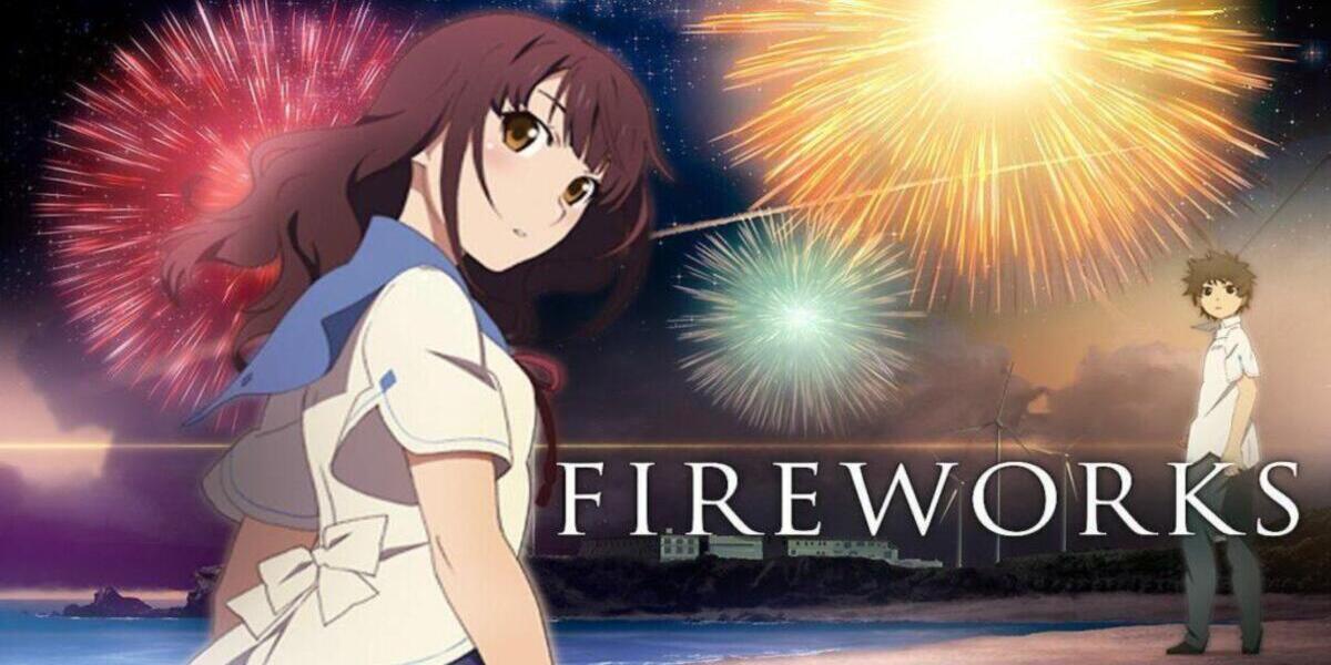 Anime Girls Sparkler Fireworks Beach 4K Wallpaper iPhone HD Phone #8400i