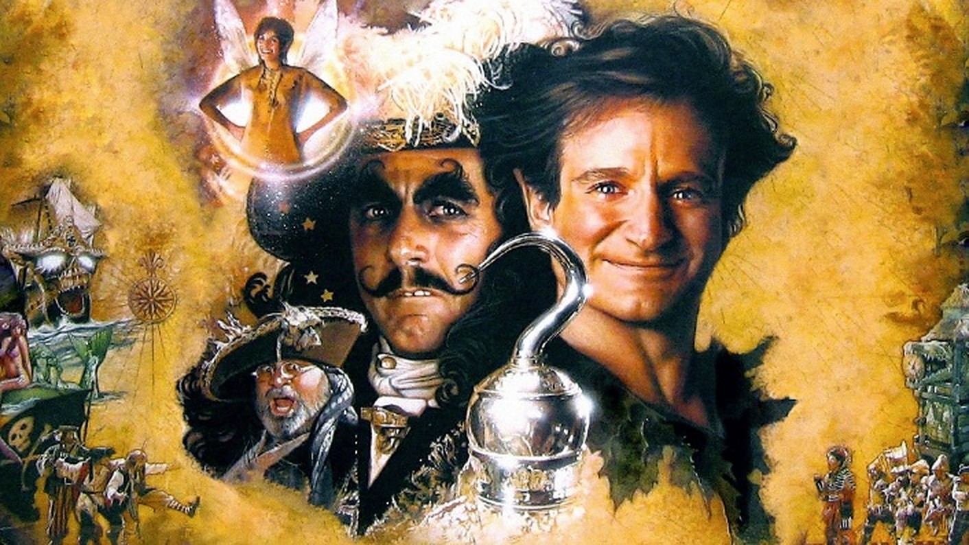 Hook (1991) movie poster design by me (Waiching)
