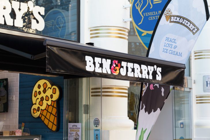 Ben and Jerry's store