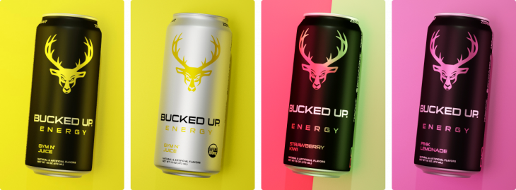 Bucked Up Energy Drink Flavours