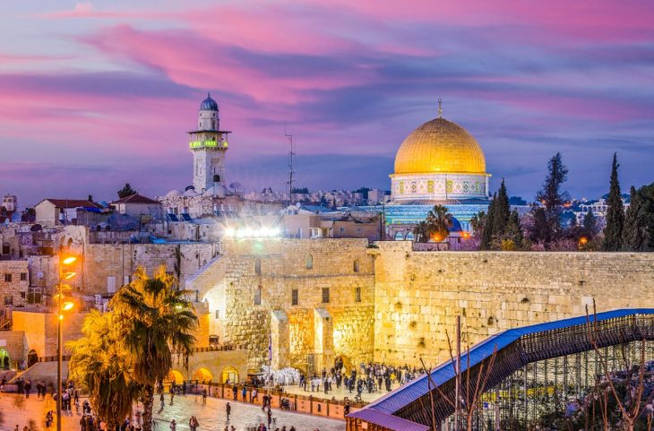 City of Jerusalem at dawn