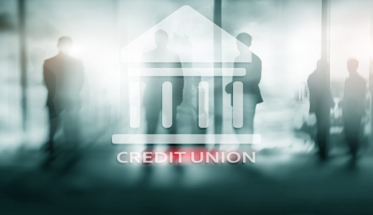 Credit Union abstract background